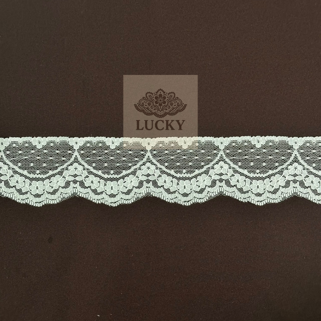 ลูกไม้ LUCKY - ลูกไม้ผ้าไม่ยืด