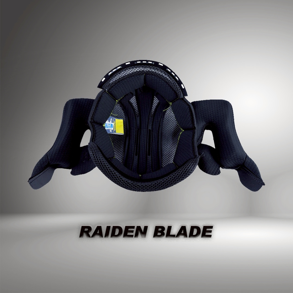 ชุดนวมหมวกกันน็อค RAIDEN รุ่น BLADE
