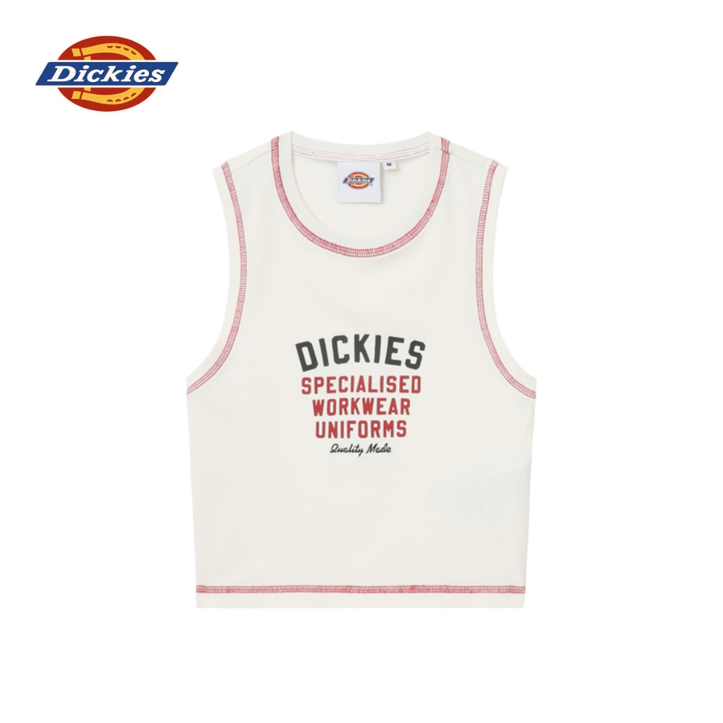 DICKIES WOMEN'S TANK - EGRET เสื้อ เสื้อกล้าม ผู้หญิง