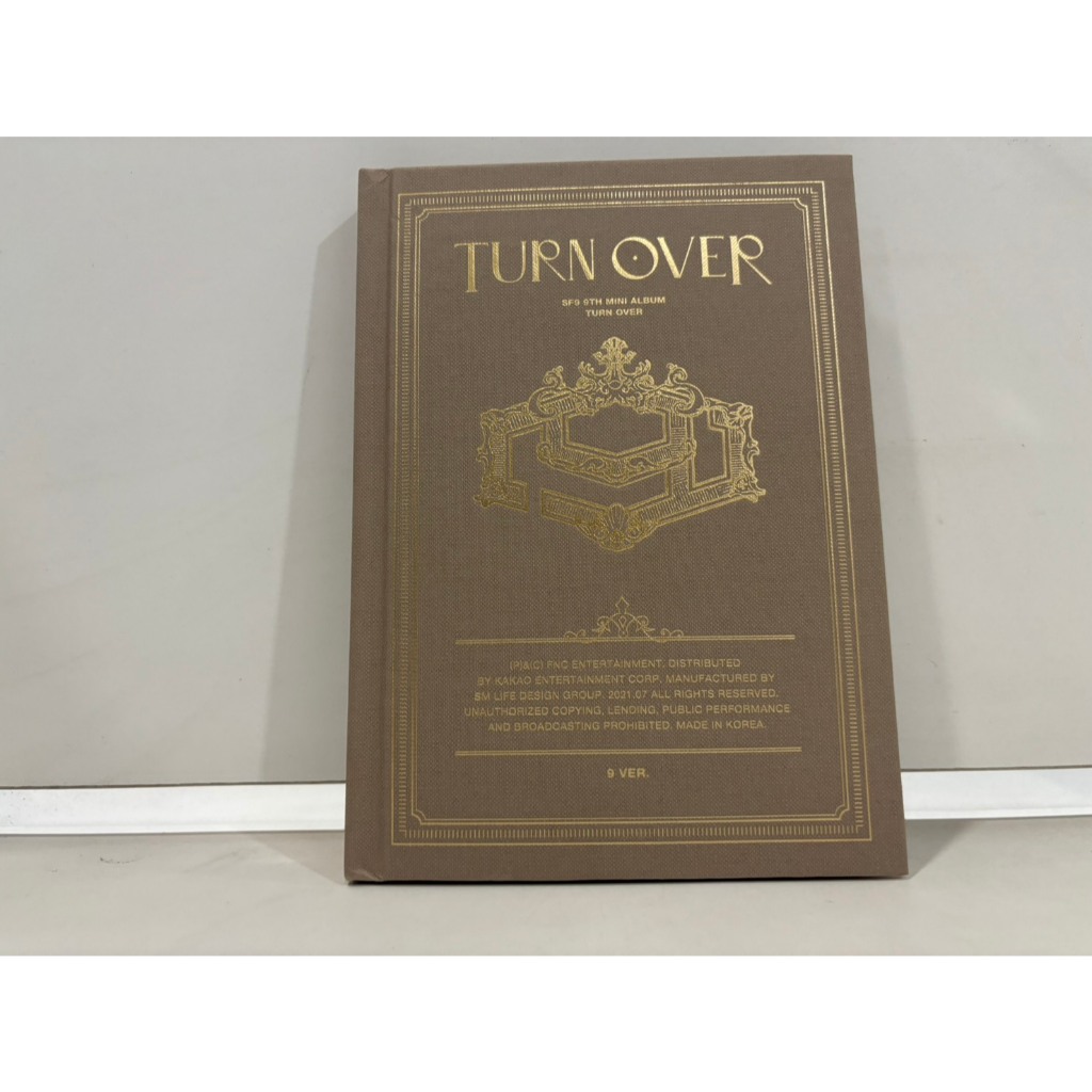 1 CD MUSIC  ซีดีเพลงเกาหลี   SF9 - TURN OVER ver 9     (Z1C163)