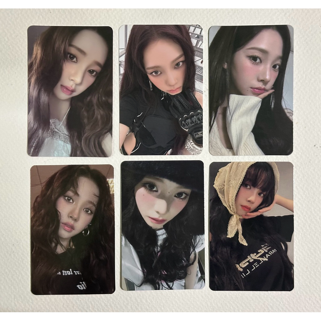 (พร้อมส่งในไทย)การ์ดaespaของแท้-จากofficial