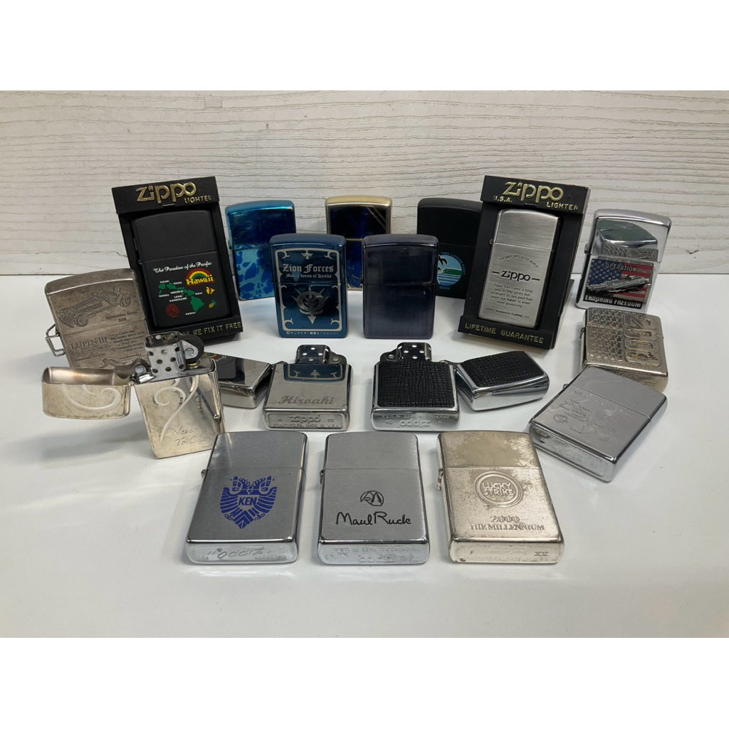 Zippo Lighter ซิปโป้ งานเก่า งานสะสม งานแท้มือสอง นำเข้าจากประเทศญี่ปุ่น