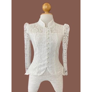 เสื้อลูกไม้ งานพรีเมี่ยม สำหรับผู้หญิง อก 32-44 นิ้ว ตัดเย็บ…