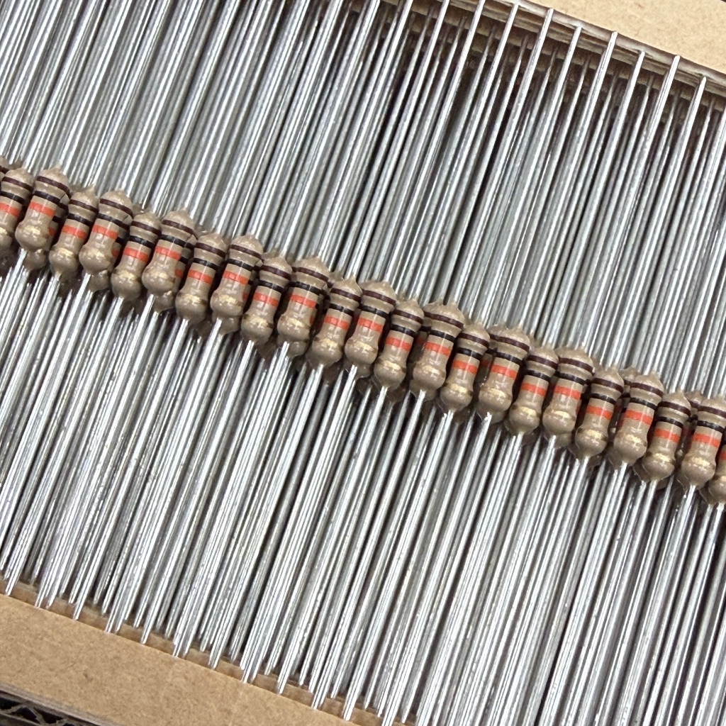 [จำนวน 100ตัว] Resistor R 1/4w 5% 10K ยี่ห้อ ROYAL-OHM