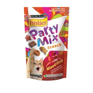 [1ซอง] Purina Friskies Party Mix, FELIX Party Tubes - ขนมแมว 50-60 g