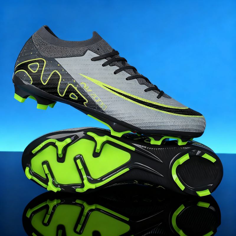 รองเท้าฟุตบอลคุณภาพสูง รองเท้าฟุตบอลมืออาชีพกลางแจ้ง FG Outdoors Professional Sports Soccer Shoes