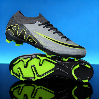 รองเท้าฟุตบอลคุณภาพสูง รองเท้าฟุตบอลมืออาชีพกลางแจ้ง FG Outdoors Professional Sports Soccer Shoes