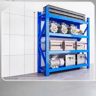 Shelf ชั้นวางของ ชั้นเหล็ก ชั้้นเก็บสินค้า โกดังคลังสินค้า รับน้ำหนัก 150-200กก/ชั้น ขนาด 200*60*200