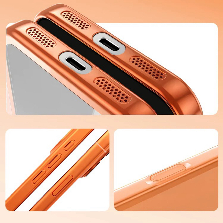 เคสชาร์จได้ พร้อมป้องกันเลนส์กล้อง ใส่แล้วเหมือนไอโฟน17 เคสแข็ง for iphone17；16；15；14；13；pro；max 17promax；17pro；17air รูปที่ 6