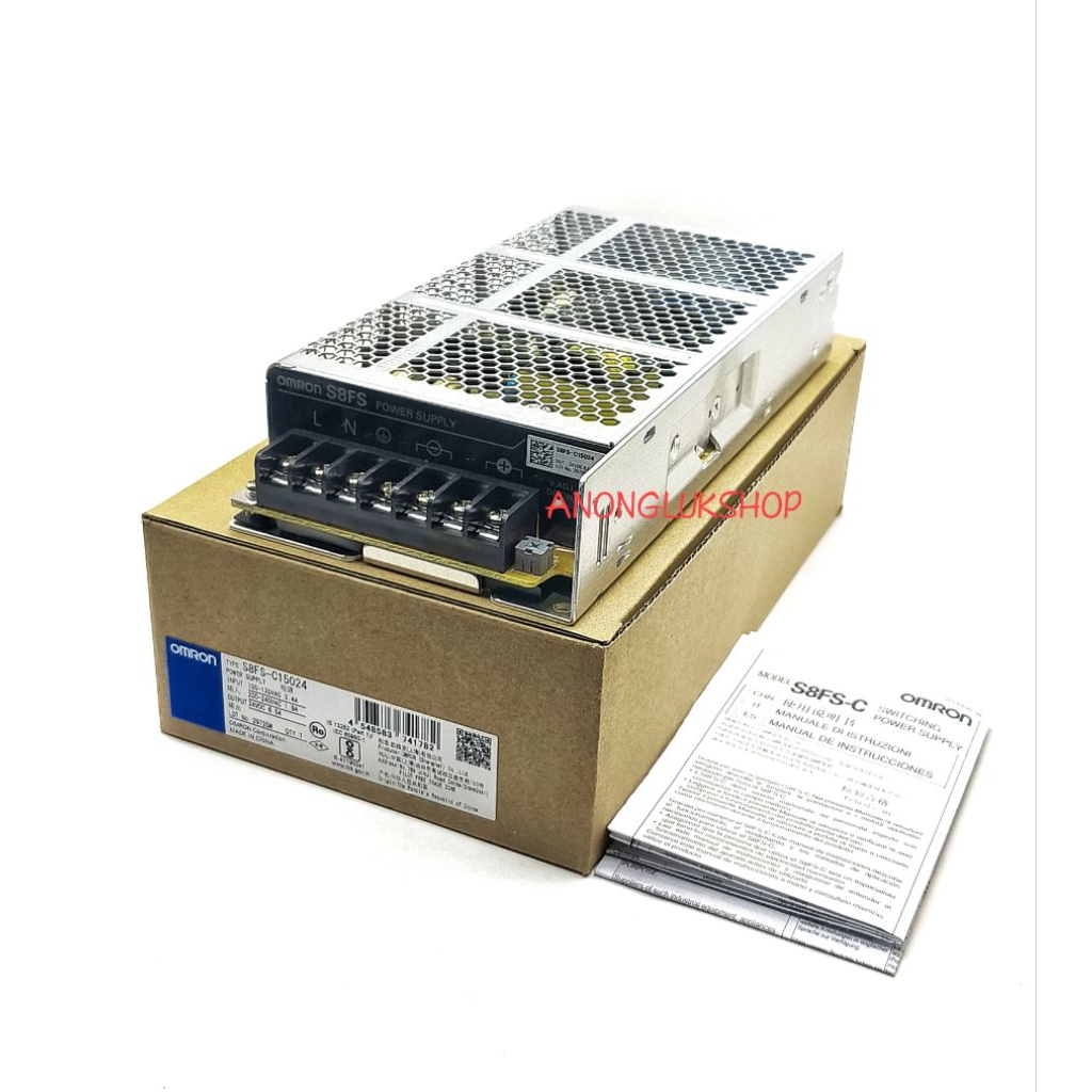 S8FS-C15024 POWER SUPPLY 24VDC 6.5A สวิตช์ชิงเพาเวอร์ซัพพลาย SWITCHING POWER SUPPLY S8FS