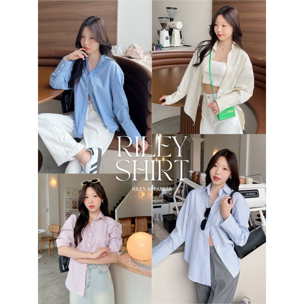 เสื้อเชิ้ต Riley สีเหลือง