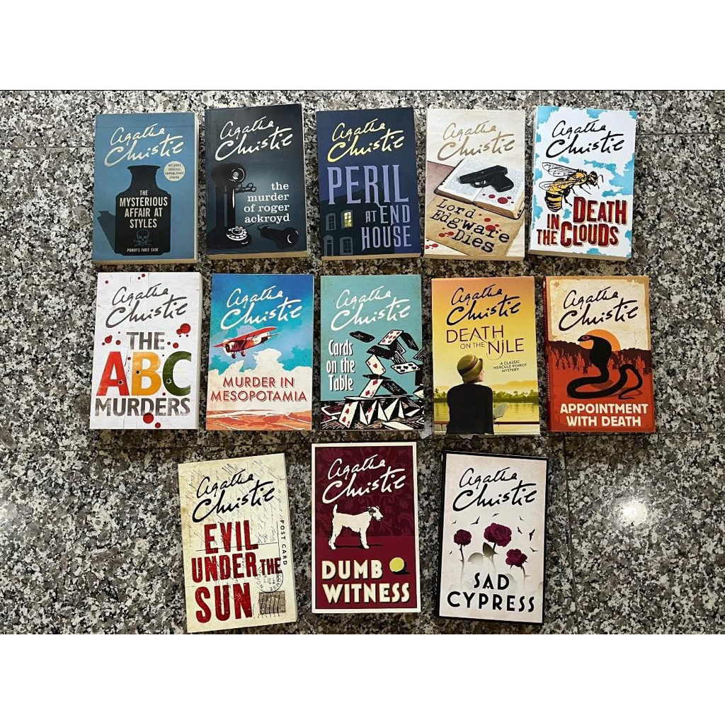Agatha Christie หนังสือมือสอง ภาษาอังกฤษ