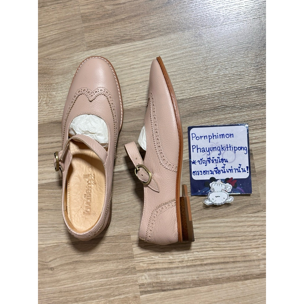 (Used ใส่แค่2ครั้ง สภาพใหม่มาก)✨รองเท้าหนังวัวแท้ Favoriteshoes By Picha สไตล์ Mary jane