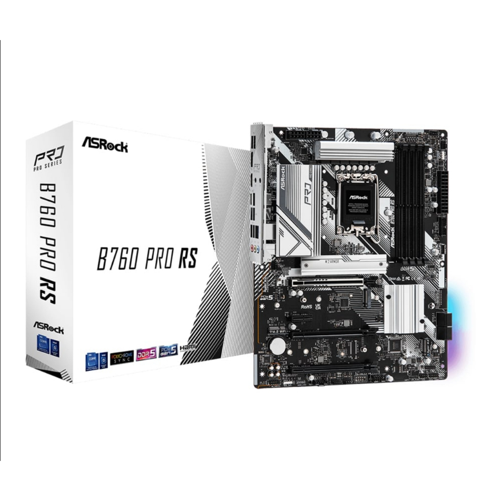 MAINBOARD (เมนบอร์ด) ASROCK B760 PRO RS (DDR5) (SOCKET LGA 1700) (ATX) มือสอง