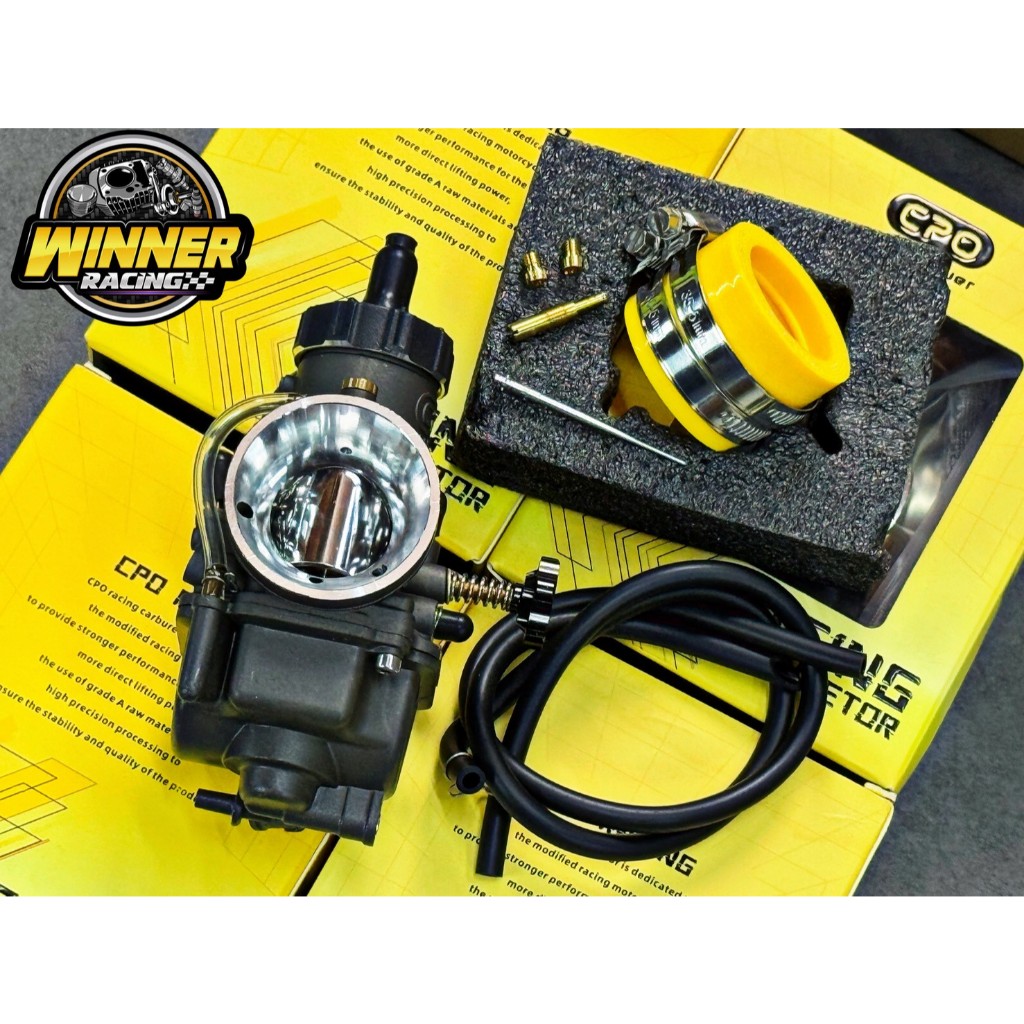 คาบูเอ็นโปร N PRO (มีเจ็ท) CPO ตัวดำ ลูกชักทองเหลืองแท้ ขนาด 26 28 30 มิล จูนนิ่ง วิ่งเนียน ไล่ง่าย