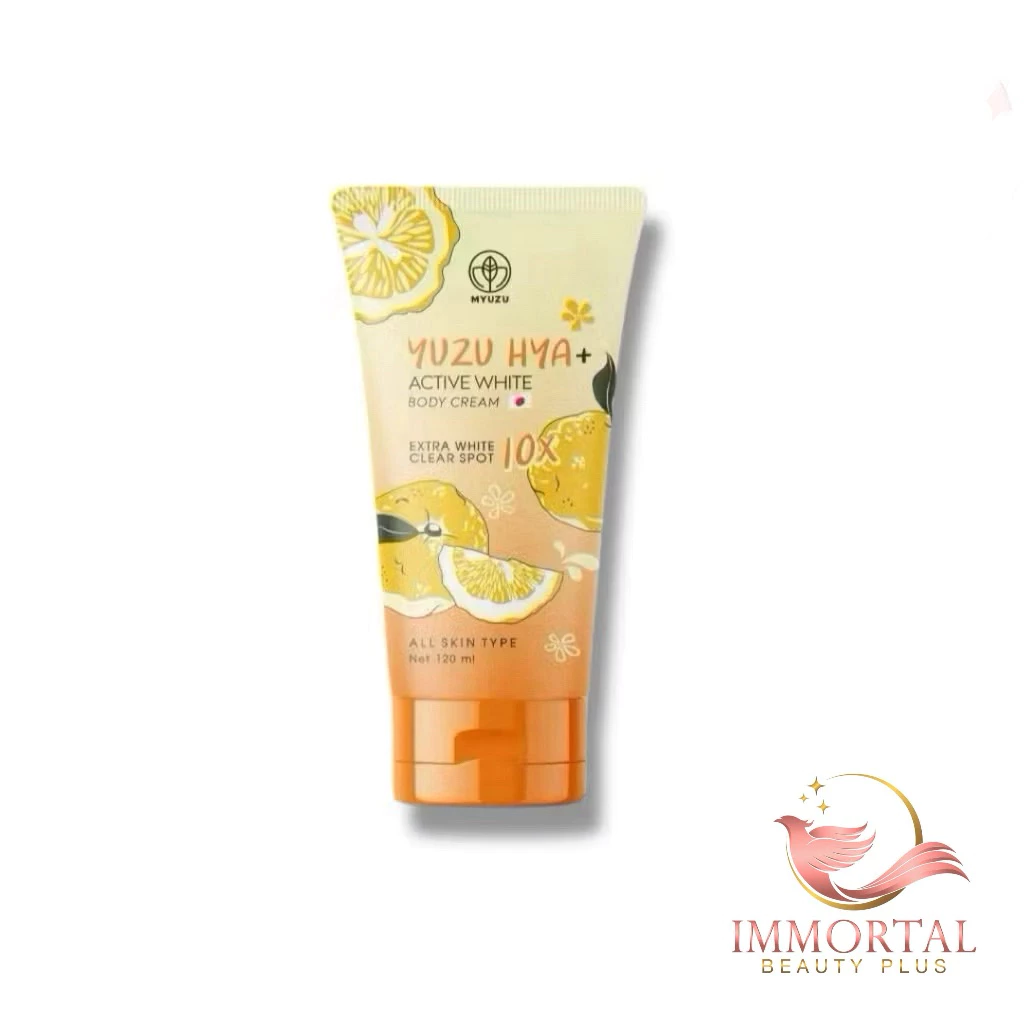 แท้💯% ครีมเจลมิวซุ ยูซุ ไฮยา แอคทีฟ ไวท์ บอดี้ครีม Yuzu Hya active white body cream 120ml