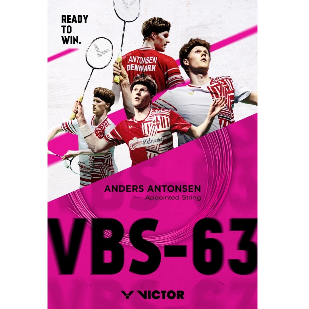🏸✨ VICTOR VBS-63 – เอ็นแบดบางเฉียบ 0.63 มม. เพิ่มสปีด & คุมลูกแม่น! 🎯