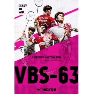 VICTOR VBS 63 เอ็นแบดบางเฉียบ 0.63 มม. เพิ่มสปีด & คุมลูกแม่น vbs63