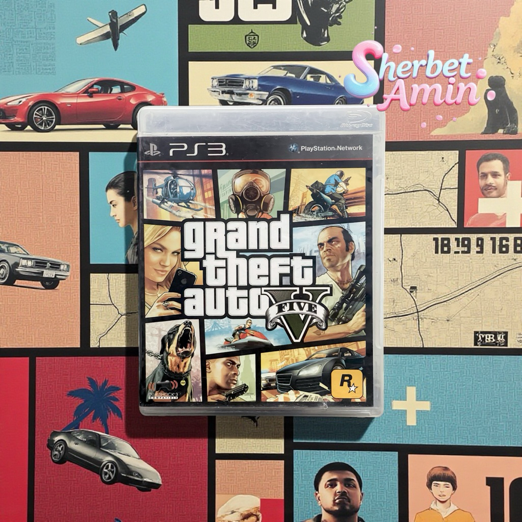 แผ่นเกม Ps3 / Grand Theft Auto V (GTA V)