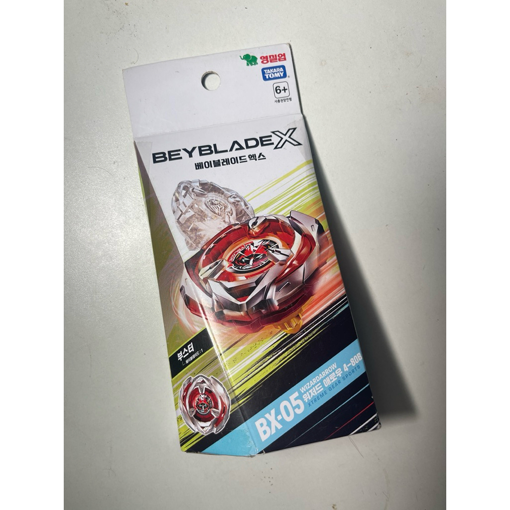 ของแท้ 100% พร้อมส่ง Takara Tomy Beyblade X Beyblade X BX-05 Booster Wizard Arrow 4-80