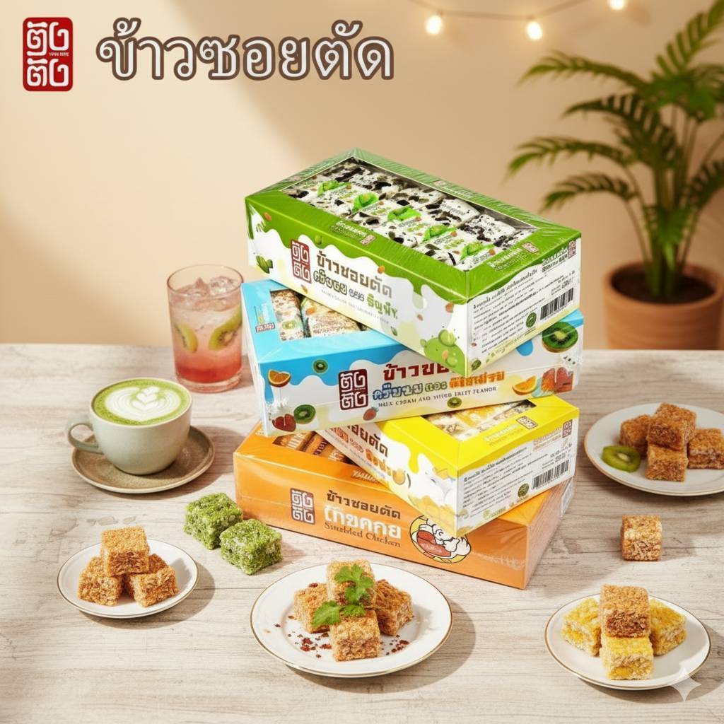 TANG TANG BEAR ตังตังแบร์ ข้าวซอยตัดครีมนมและมะม่วง/ผลไม้รวม/ไก่หยอง/ธัญพืช 30g/ซอง (สั่งออเดอร์ละ 1