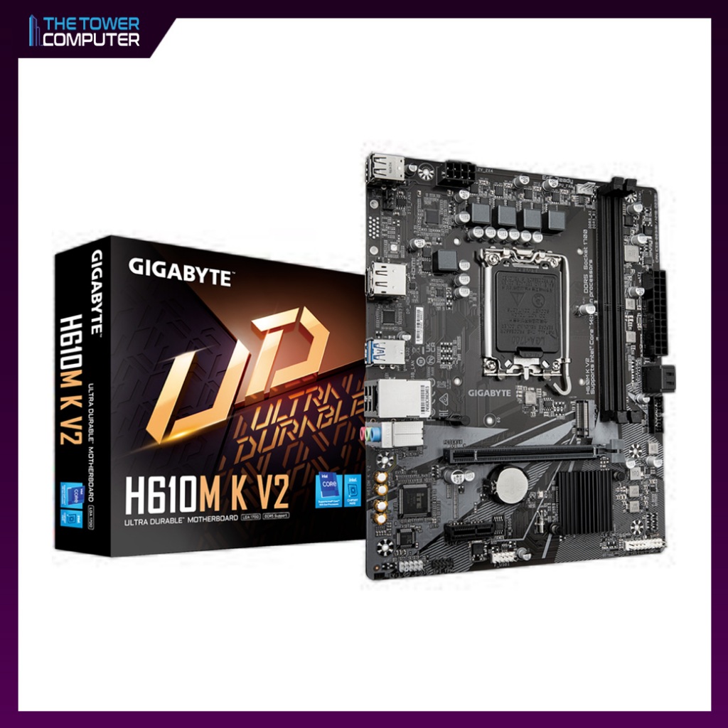 เมนบอร์ด GIGABYTE H610M-K V2 DDR5 (SOCKET LGA 1700)