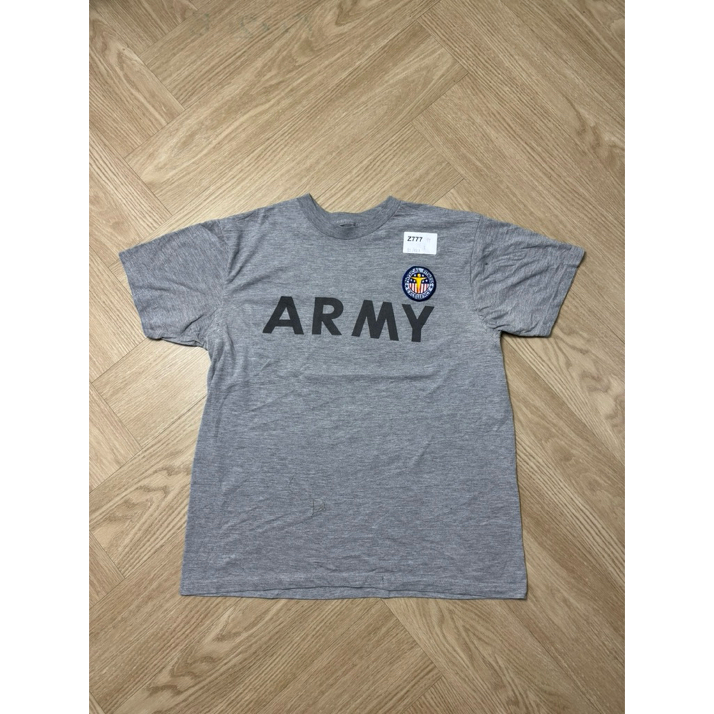 (ไซส์ L) อก22  ยาว27.5  เสื้อยืดทหารอเมริกาแท้ US Army Navy Air Force USMC ลายพราง สกรีนแนว ทหาร #Z7