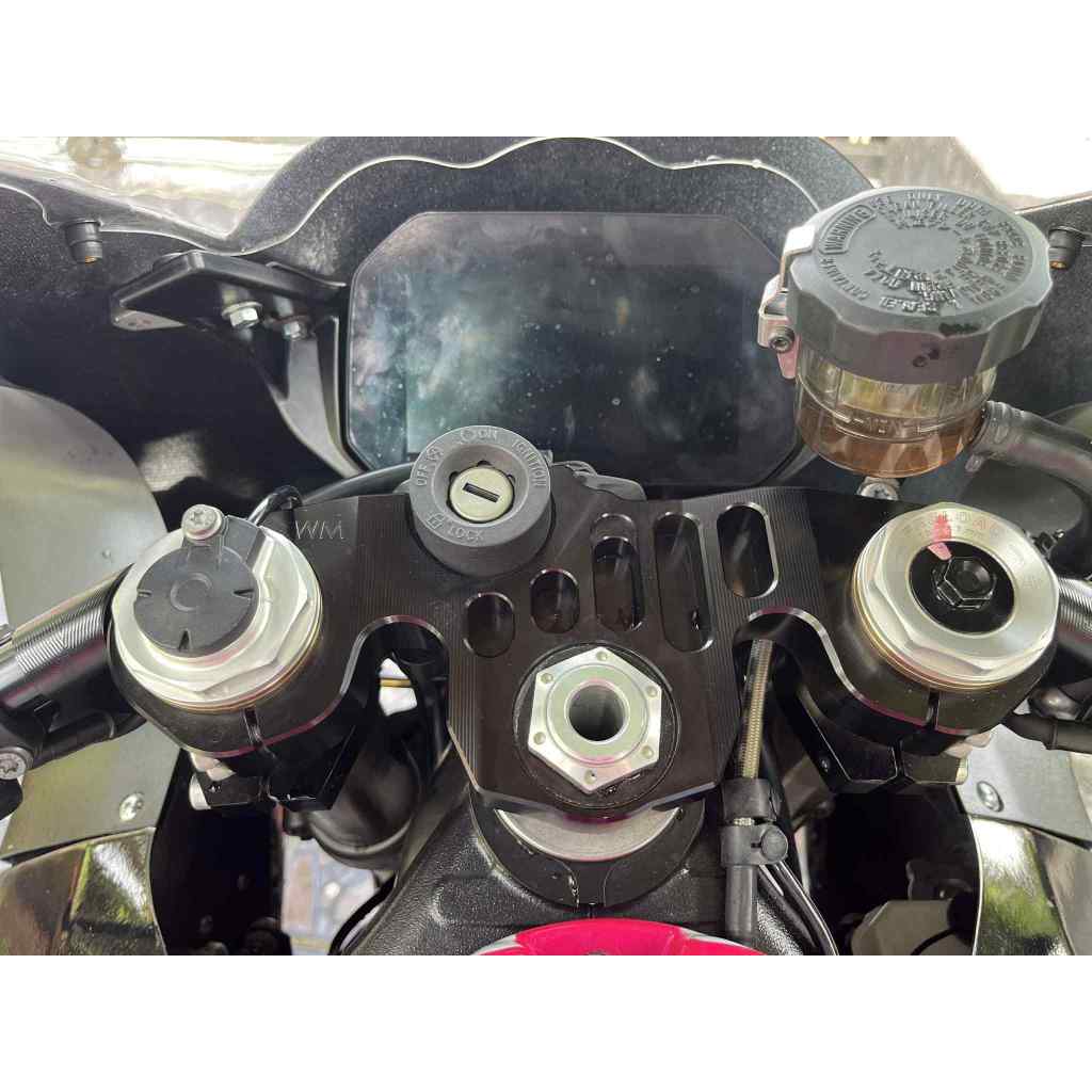 แฮนด์จับโช้ค S1000RR แฮนด์ตรงรุ่นBMW S1000RR  WM RACING 55mm.