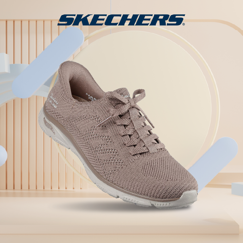 Skechers สเก็ตเชอร์ส รองเท้าผู้หญิง Women Slip-Ins Modern Comfort Arch Fit Sunny Serene Steps Shoes - 100732-MOC