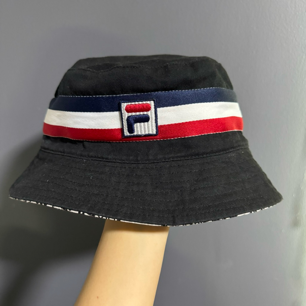 Fila Bucket หมวก บักเก็ต  ใสได้ 2 ด้าน