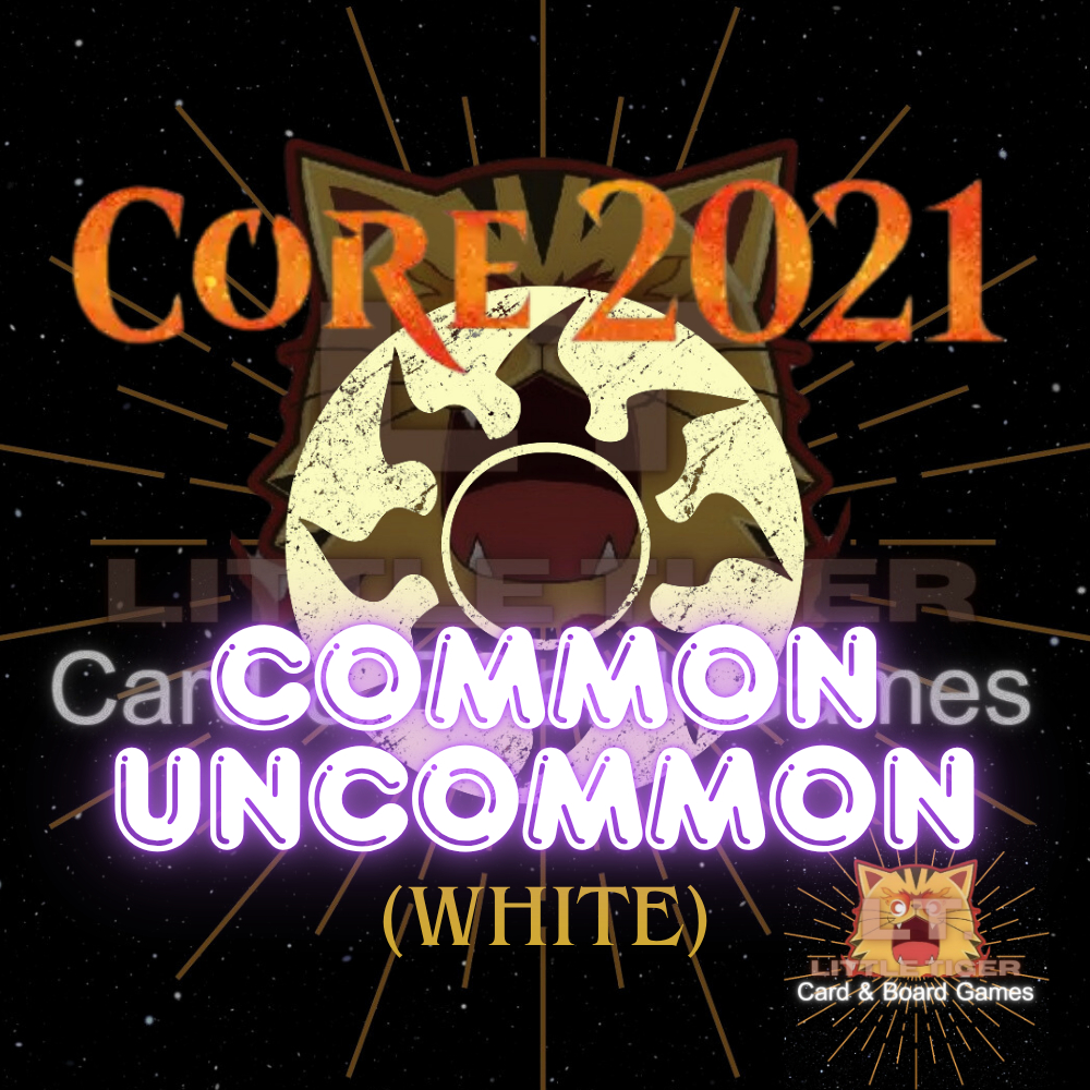 [MTG] [M21] รวมการ์ด Common/Uncommon [White] จากชุด Core 2021