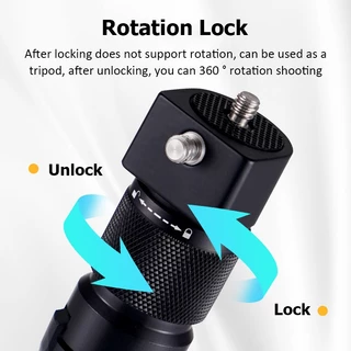 Mini Tripod For Insta360 X5 / X4 Air / X4 / X3 ไม้เซลฟี่ ขาตั้งกล้อง 1/4 นิ้วสําหรับ ขาตั้งกล้อง