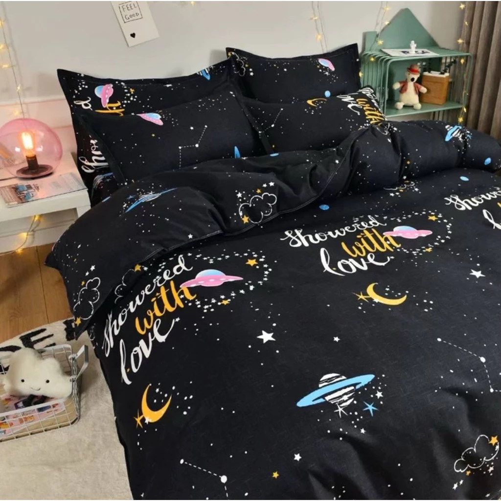 Sweetdream_by Nakin - ผ้าปูที่นอนลายอวกาศ✨ครบชุด 6 ชิ้น มีทุกขนาด พร้อมส่งทุกวัน🎆 thumbnail 7