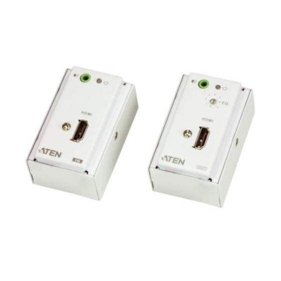 ATEN HD/AUDIO CAT 5 EXTENDER WITH MK WALL PLATE (1080P @ 40M) #รุ่น VE807  รับประกัน 3 ปีเต็ม