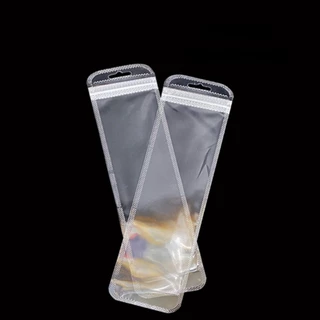 (พร้อมส่ง) ถุงซิป ถุงพลาสติก ถุงซิปแบบยาว 50 ใบ
