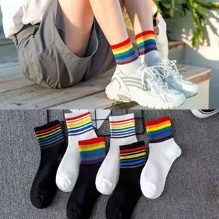 ถุงเท้าสีสุ่ม ไม่แบ่งไซส์ บางขนาดส่งแบบสุ่ม ไม่สามารถระบุสีไ…