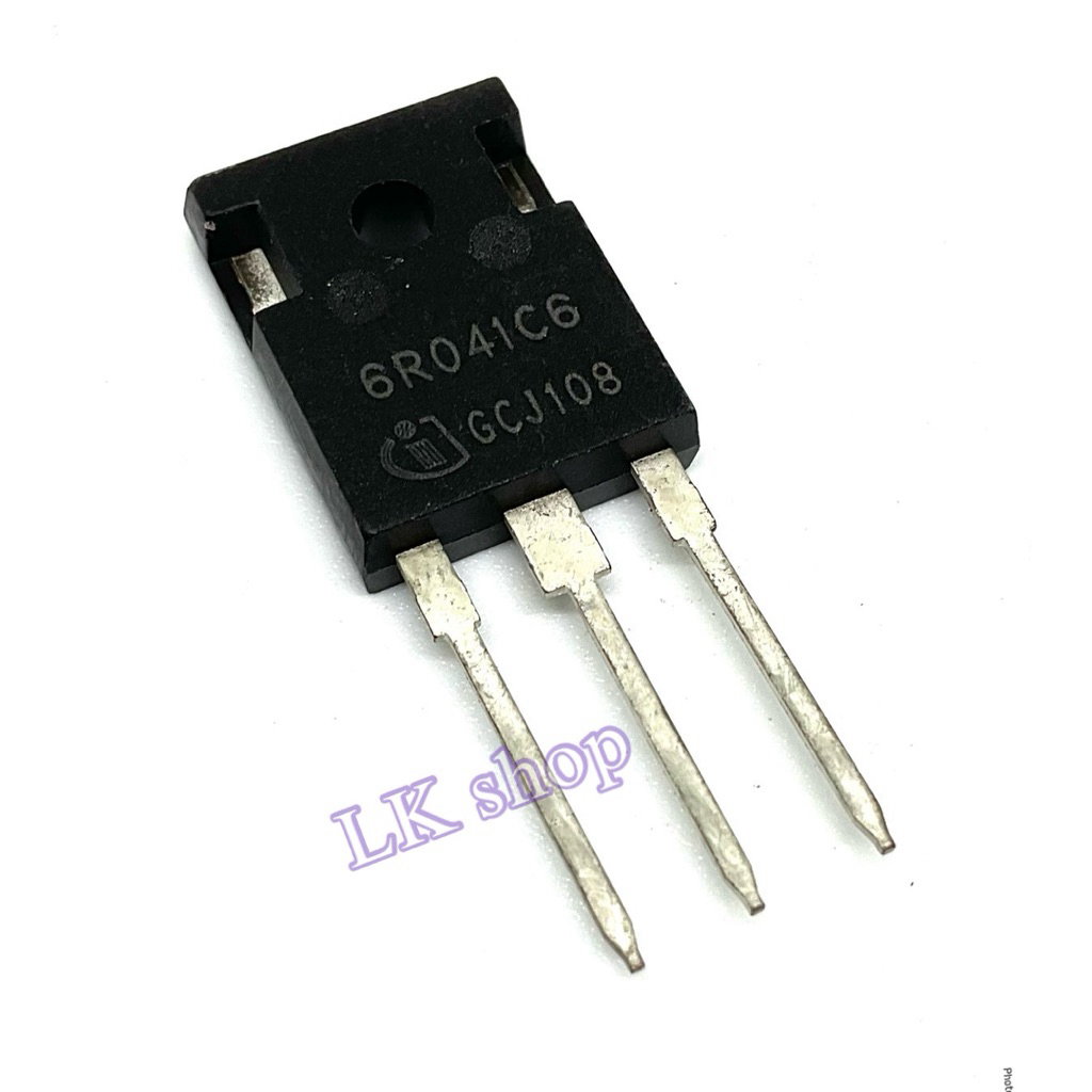 6R041C6  MOSFET N-Chanal 77.5A 650V  TO-247 มอสเฟต ราคา1ตัว