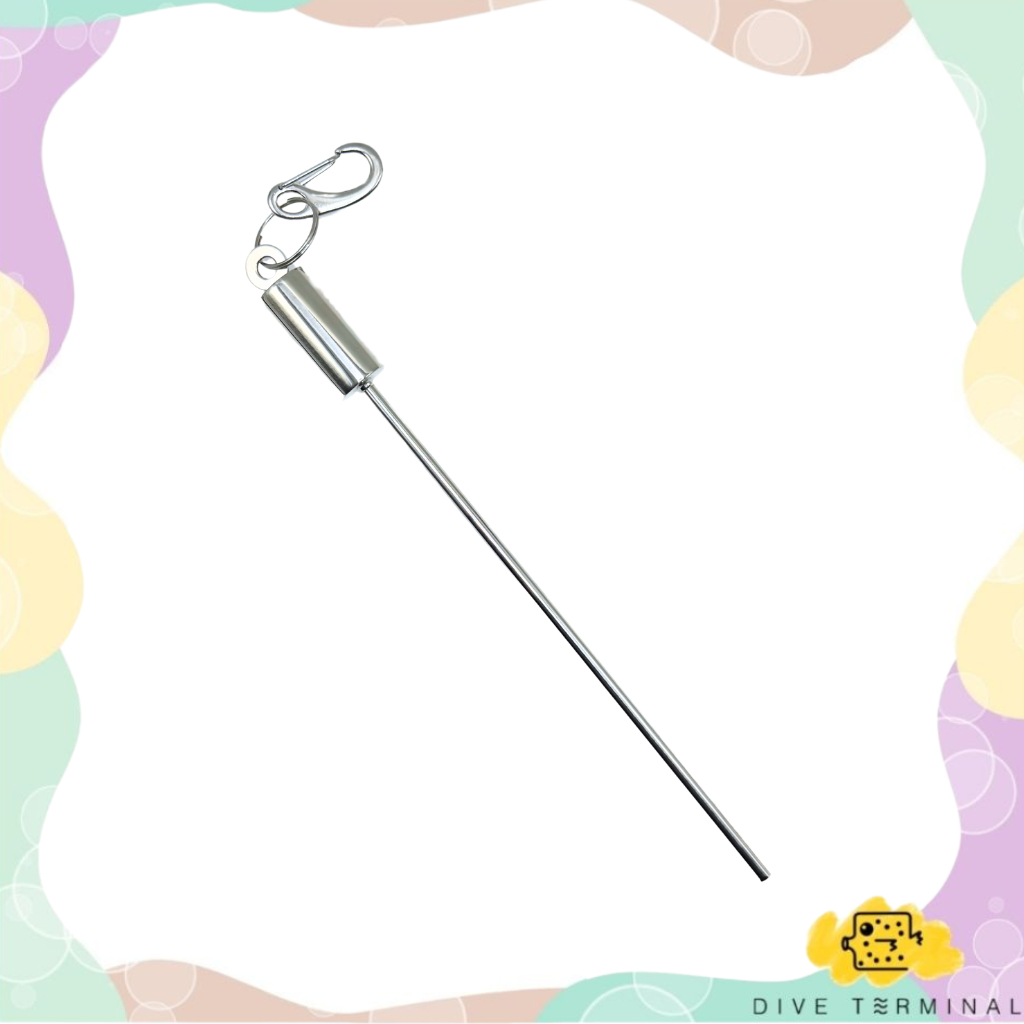 Pointer ดำน้ำ Scuba (Reef Stick/Muck Stick) สแตนเลส/อลูมิเนียม พร้อมสายคล้องแลสำหรับนักดำน้ำ