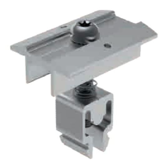 RRK-301-0021 Mid Clamp ตัวยึดจับระหว่างแผง ไม่มีEarthing (อุปกรณ์โซล่าเซลล์SOLAR CELL) ″RRACK″