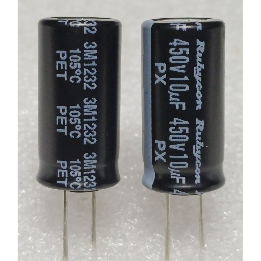 Rubycon PX 10uf 450v Capacitor ตัวเก็บประจุ คาปาซิเตอร์