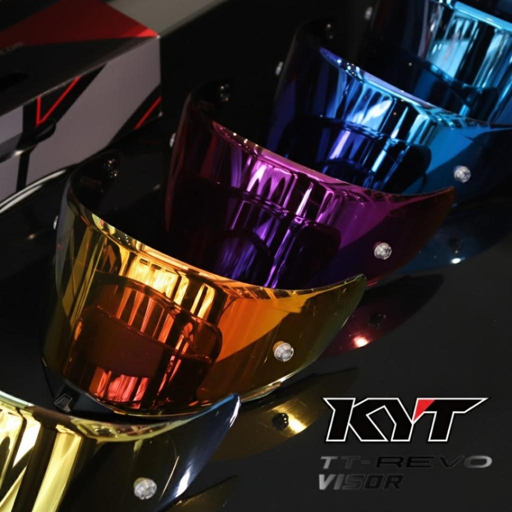 KYT ชิลด์สำหรับหมวกกันน็อค TT-REVO ชิลด์ของแท้จากศูนย์ รุ่น TT-REVO ให้ความมั่นใจในการใช้งาน ผลิตภัณ
