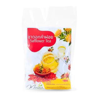 ชาดอกคำฝอย มีอย. แบบถุงชา ดอกคำฝอย เกรดAAA หอมเข้มข้น ขนาด30ซอง