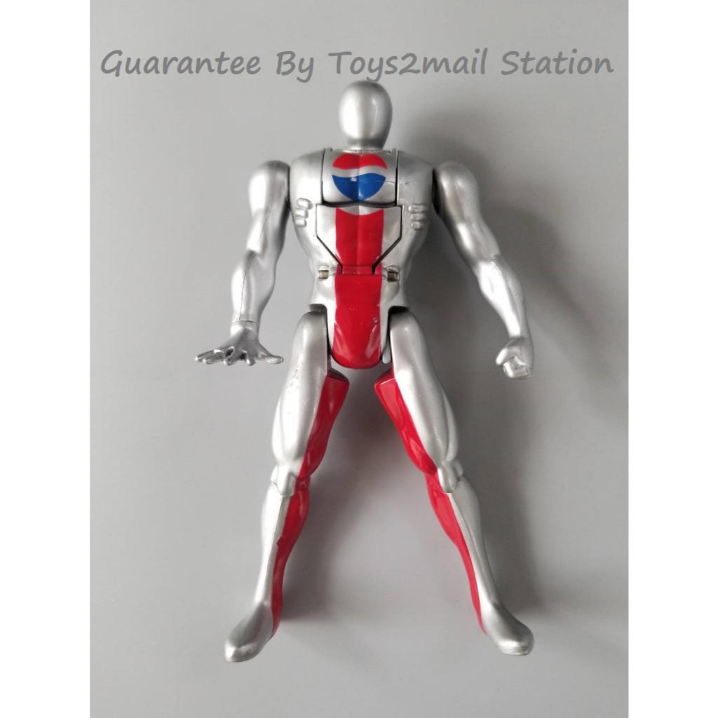 [VINTAGE มือ 2] 1998 BANDAI PEPSI MAN รุ่นเก่าหลายสิบปี ปั้มตรา BANDAI HK ของแท้ 100%