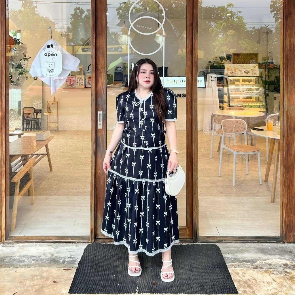 เสื้อผ้าสาวอวบสวยๆ งานป้าย