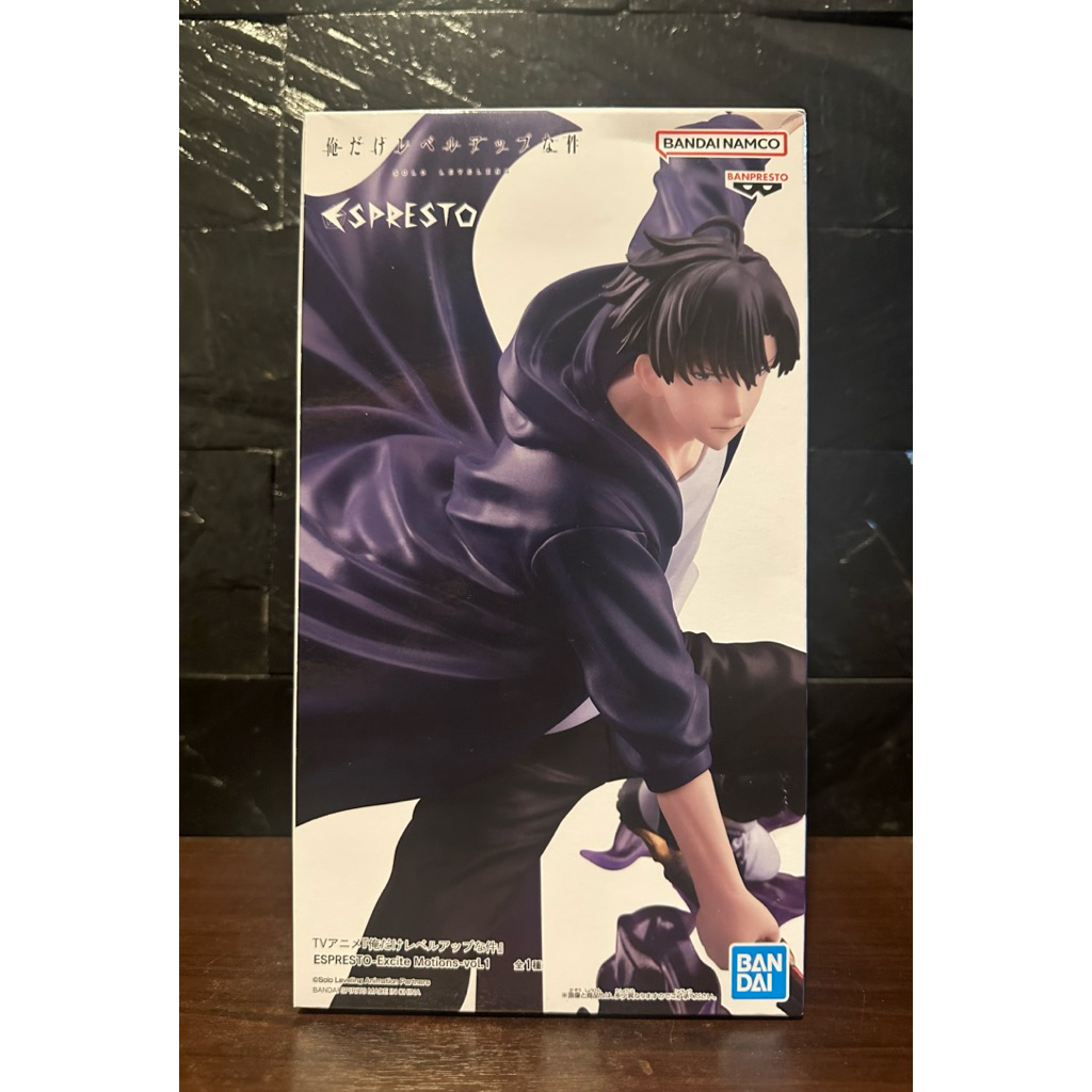 (ลิขสิทธิ์แท้💯%) ซงจินวู Sung Jinwoo โซโลเลเวลลิง Solo Leveling Espresto Excite Motions Vol.1 Figure