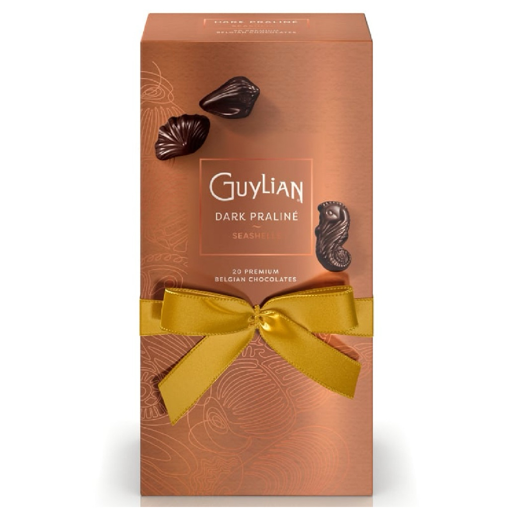 New Year Gift Set Guylian Dark Praline Sea Shell Chocolate225g/Guylian The Original250g/Guylian Choc