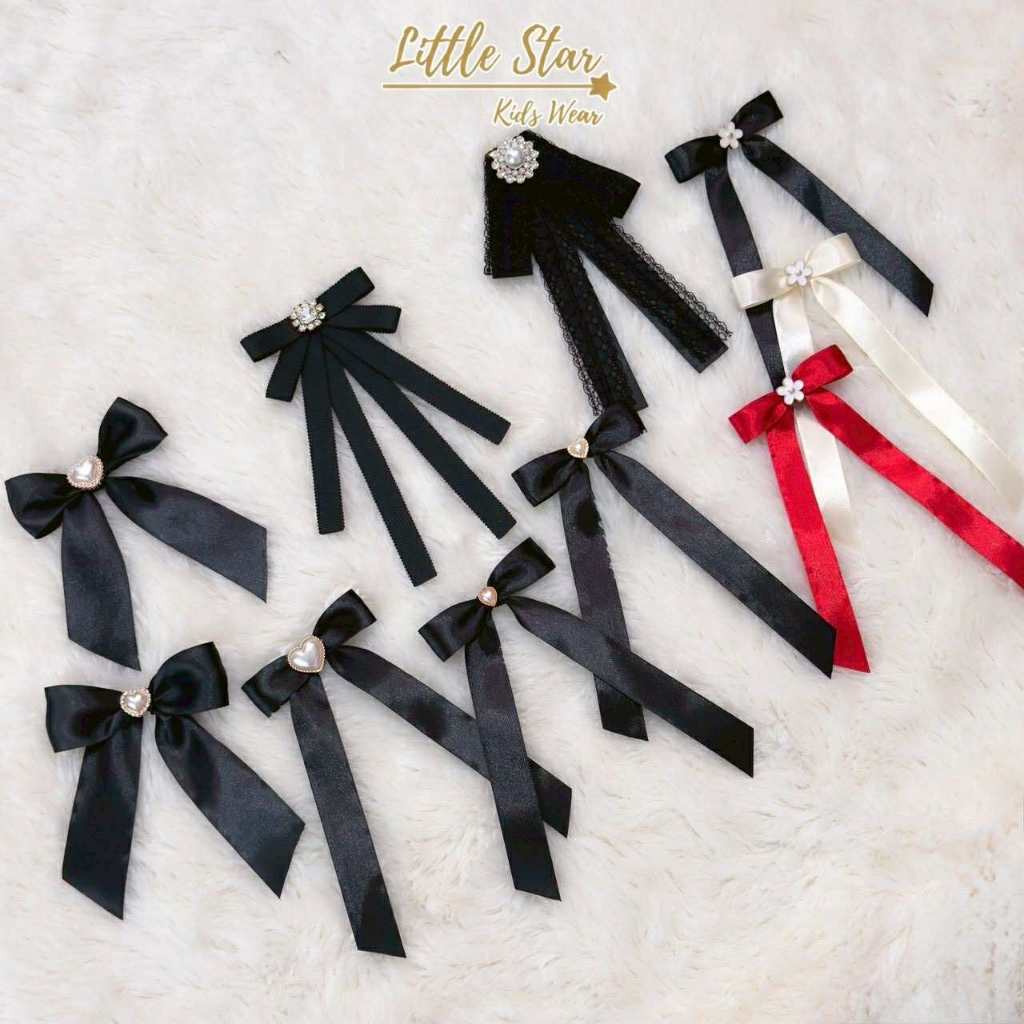 ⭐️Littlestar  เข็มกลัดโบว์ ริบบิ้นโบว์ ติดเสื้อ GAF0639 ราคา ถูกที่สุด ดีลบีเคเค แกลเลอรีภาพที่ 6