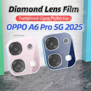 ฟิล์มกระจกกันรอย เลนส์กล้อง Oppo A6Pro A5I A3 A3X A3Pro A60 A18 A38 A58 A78 A78 4G A98 Reno 12 Pro เลนส์กล้อง เต็มเลนส์