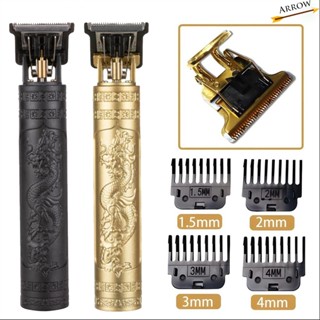 เครื่องตัดผมไฟฟ้า Vintage T9 คลิปเปอร์ ชาร์จได้ สำหรับช่างตั…