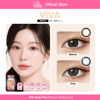 Kitty Kawaii Contact Lens : Viva - คอนแทคเลนส์รายเดือน (VIAL)